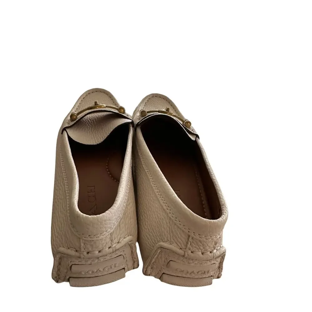Coach Women’s Crosby Leather Driver Loafer Size 6.5B